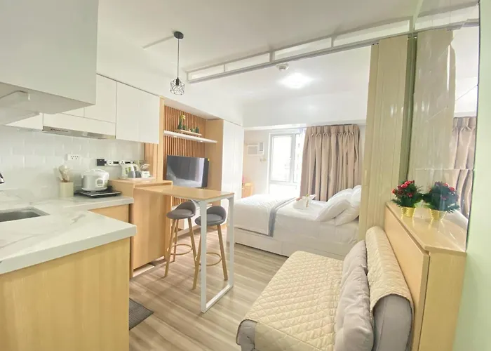 Homely Space At Avida Riala T4 It Park By Snug Retreat With Pool & Fast Wifi Cebu